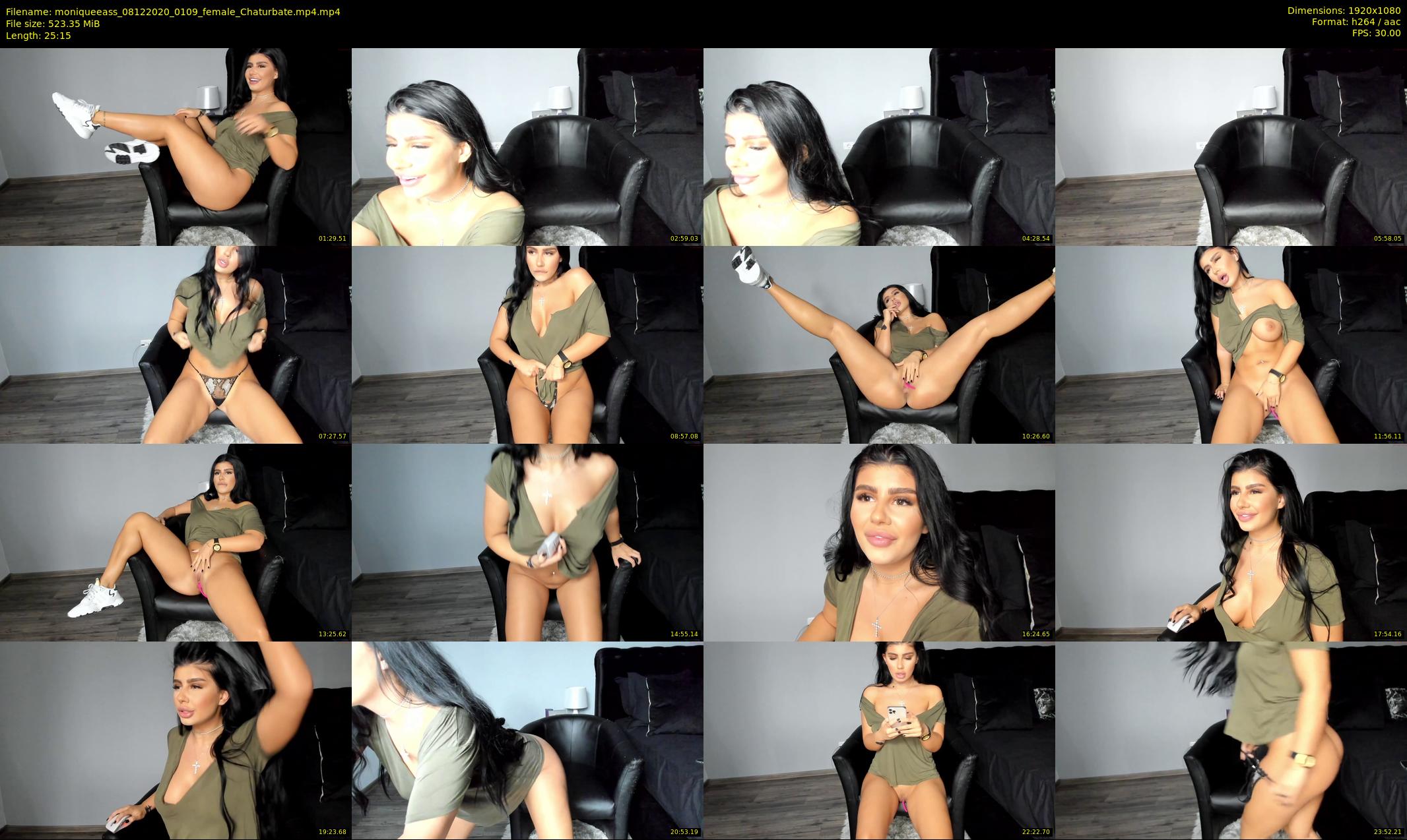 moniqueeass — 26 minute Chaturbate female cam show recording, 1080p, Dec 8, 2020