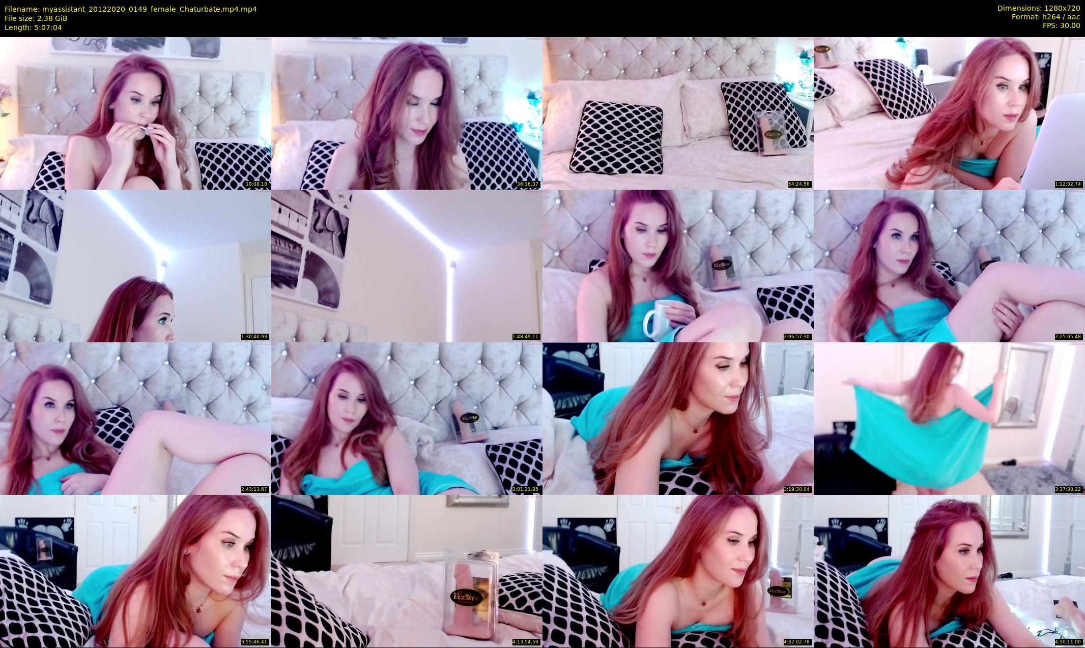 myassistant — 308 minute Chaturbate female cam show recording, 720p, Dec 20, 2020