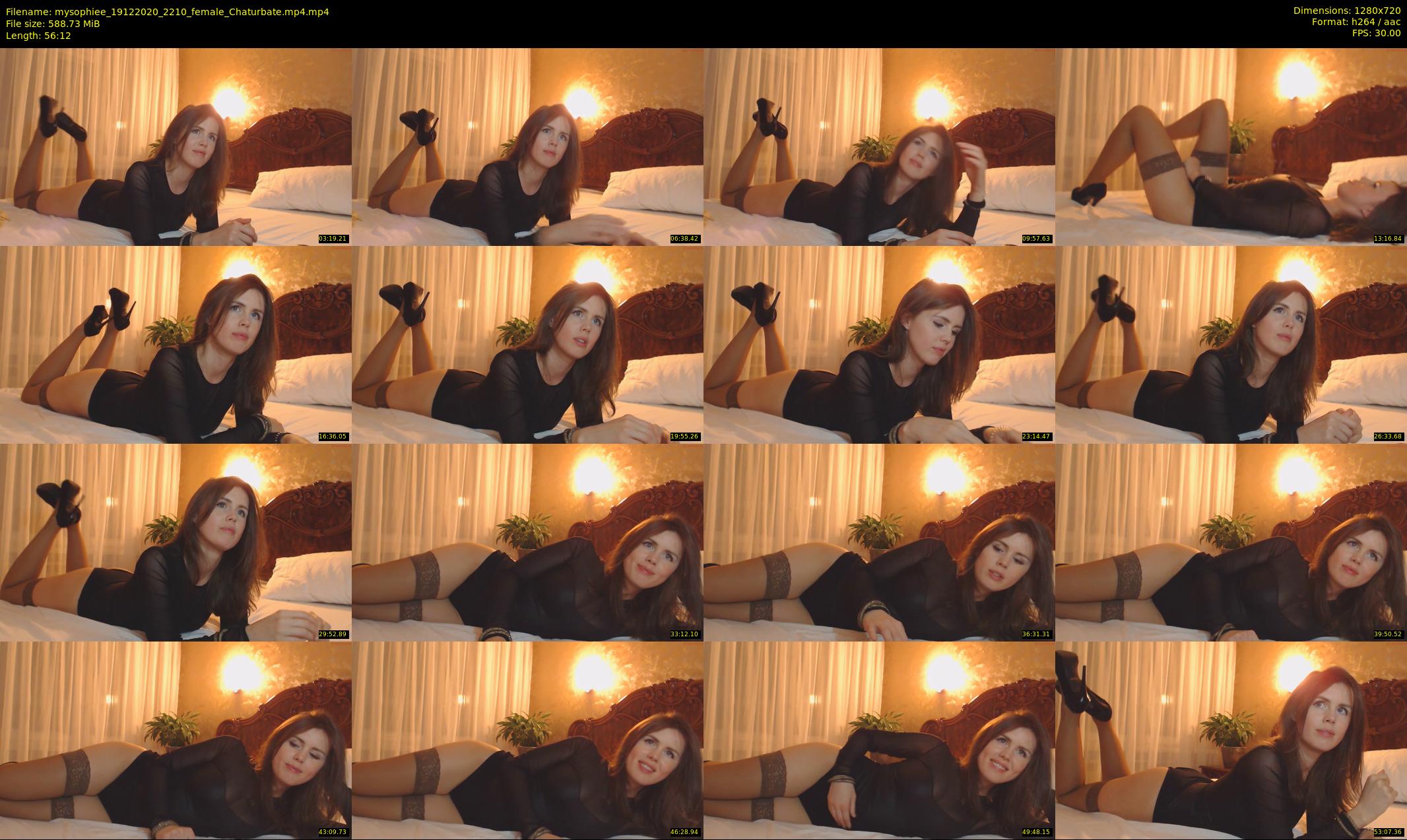 mysophiee — 57 minute Chaturbate female cam show recording, 720p, Dec 19, 2020