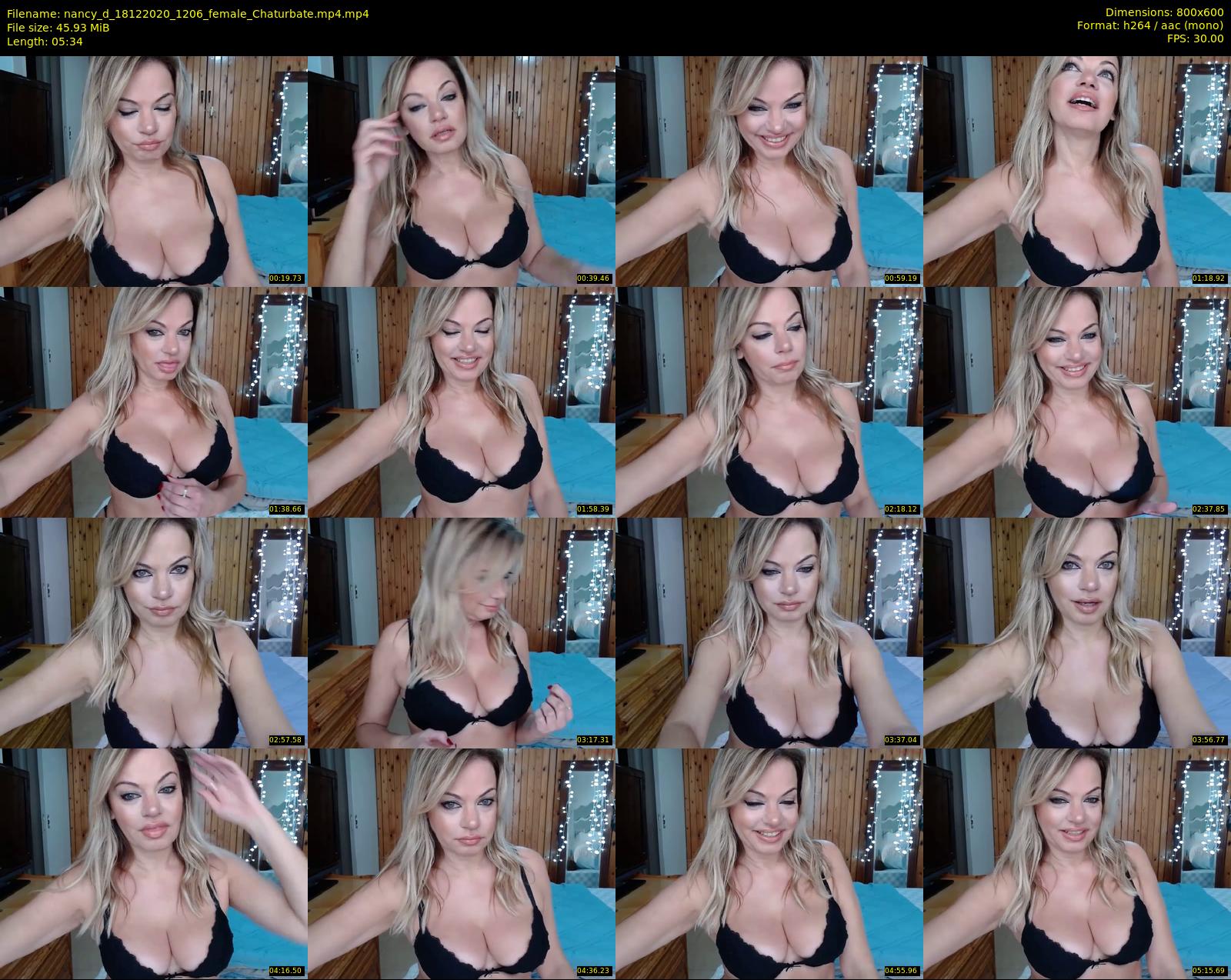 nancy_d — 6 minute Chaturbate female cam show recording, 480p, Dec 18, 2020