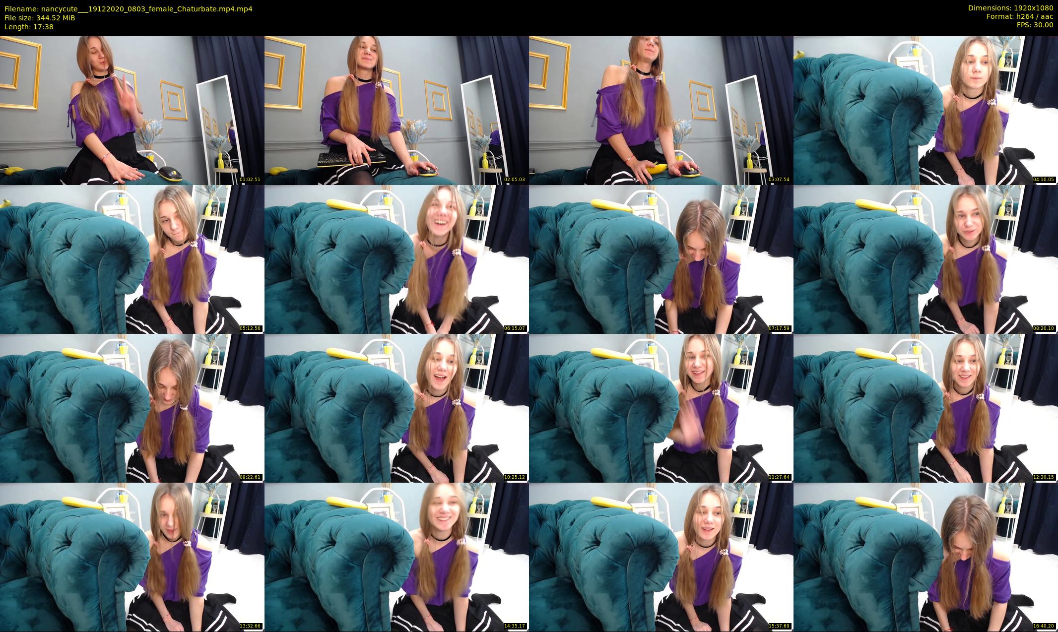 nancycute__ — 18 minute Chaturbate female cam show recording, 1080p, Dec 19, 2020