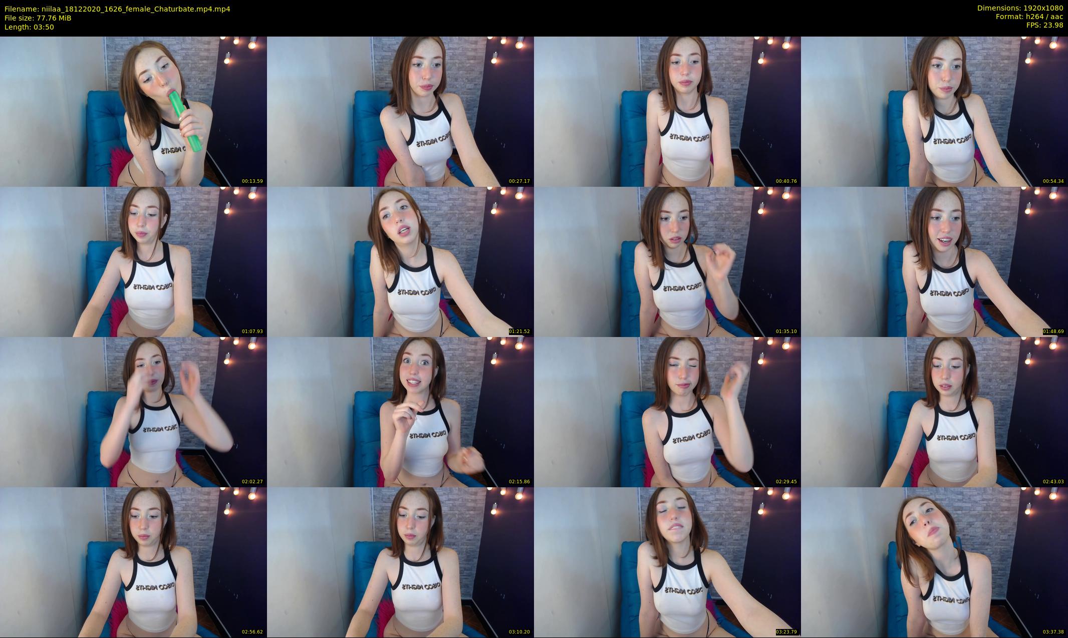 niilaa — 4 minute Chaturbate female cam show recording, 1080p, Dec 18, 2020