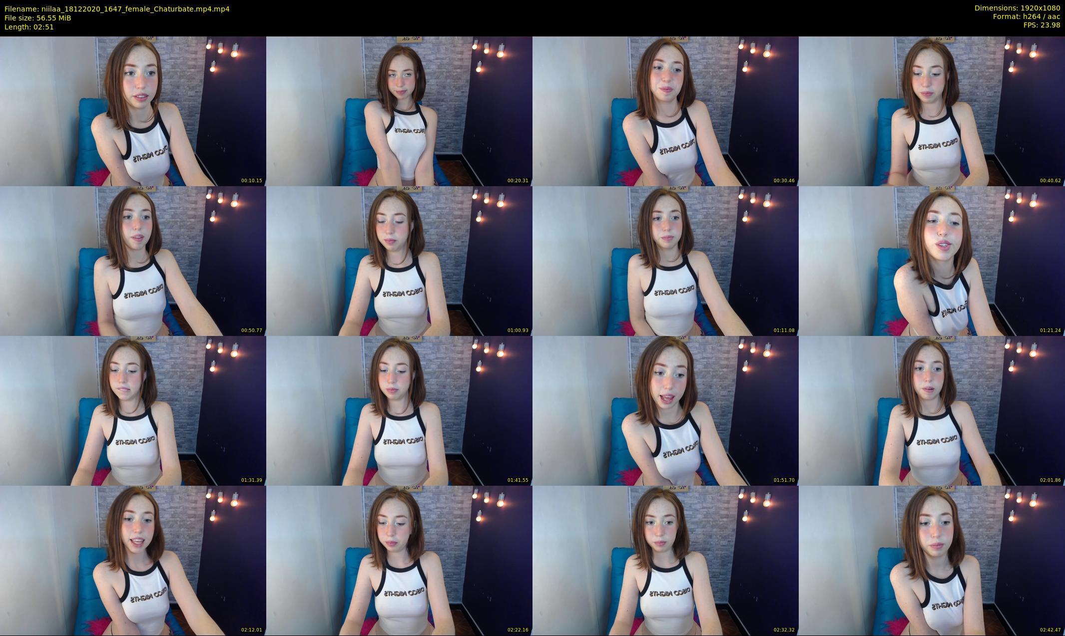 niilaa — 3 minute Chaturbate female cam show recording, 1080p, Dec 18, 2020
