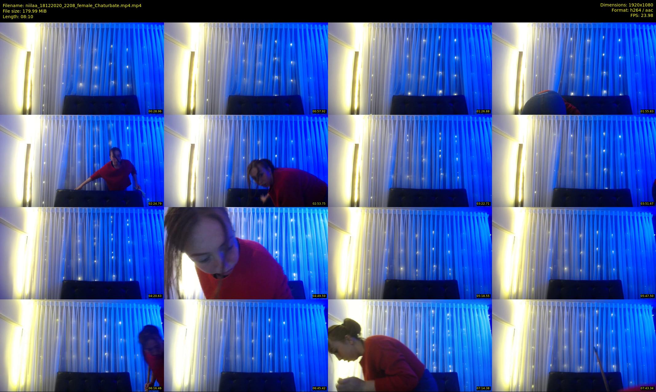 niilaa — 9 minute Chaturbate female cam show recording, 1080p, Dec 18, 2020