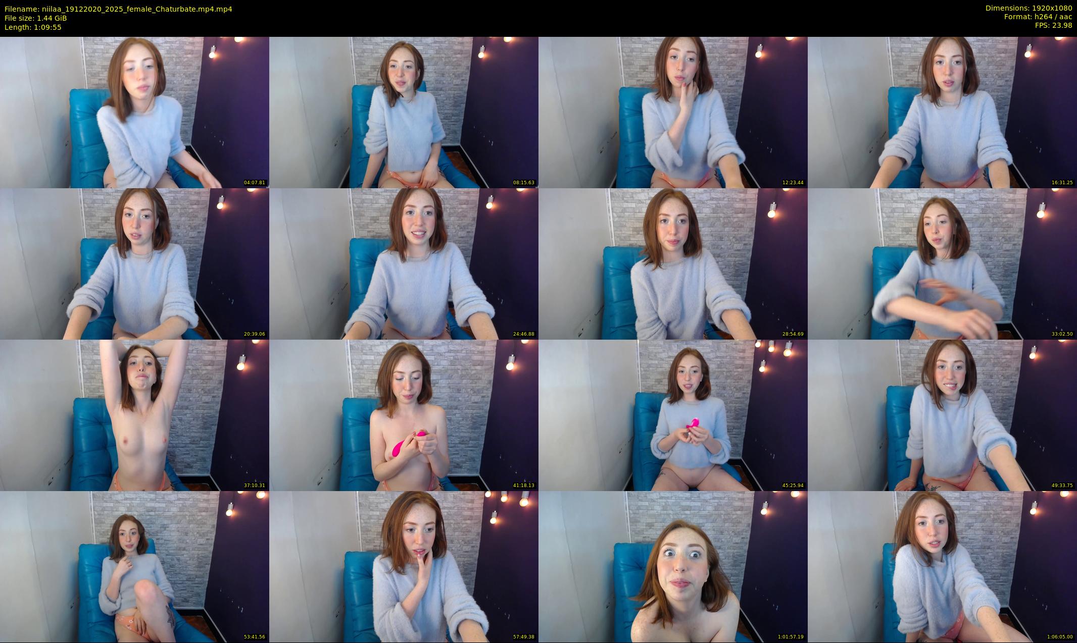 niilaa — 70 minute Chaturbate female cam show recording, 1080p, Dec 19, 2020