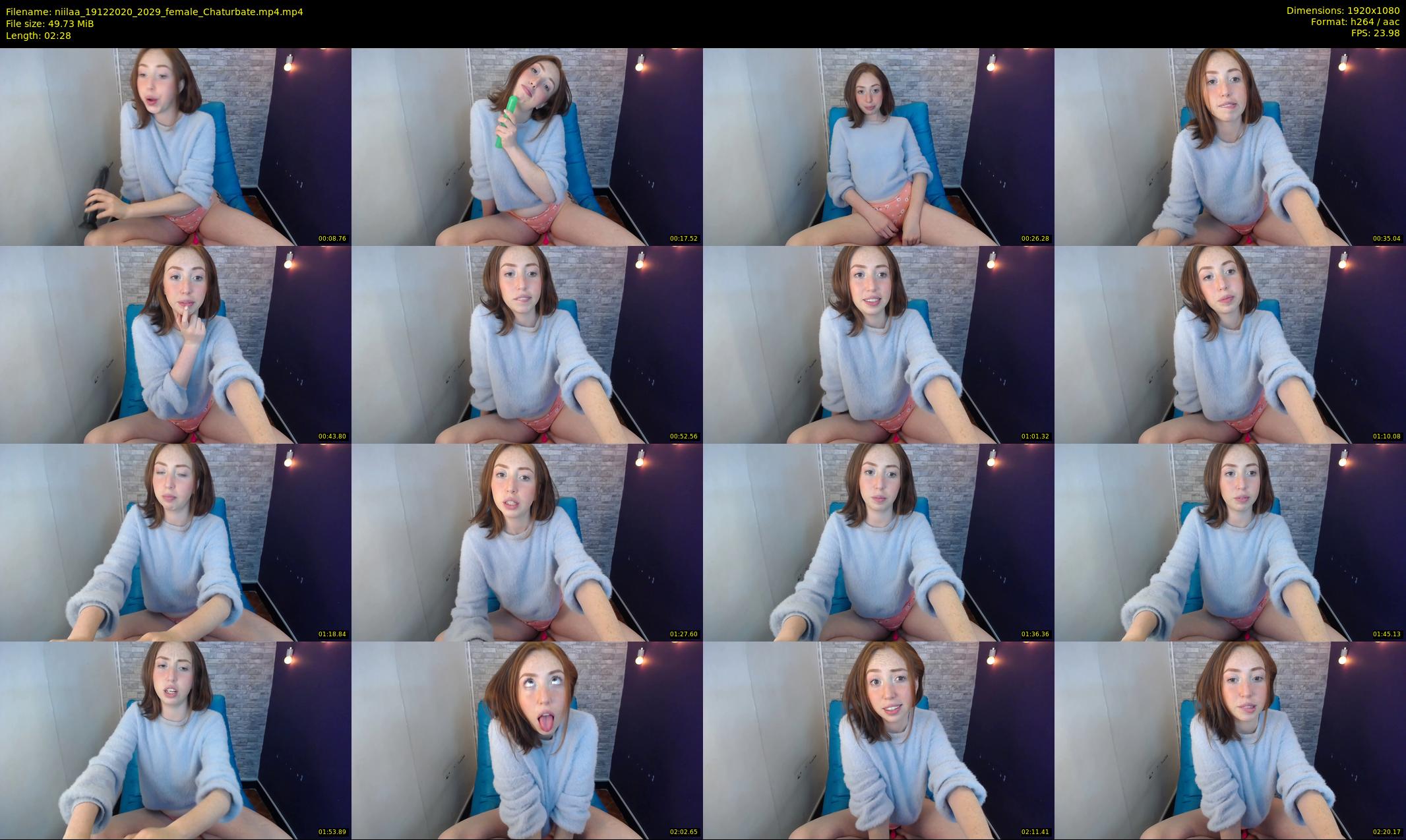 niilaa — 3 minute Chaturbate female cam show recording, 1080p, Dec 19, 2020
