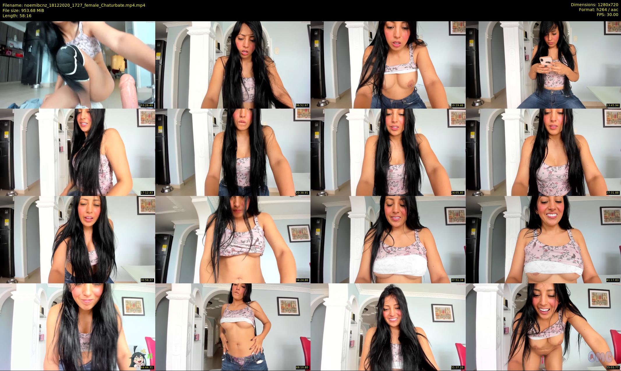 noemibcnz — 59 minute Chaturbate couple cam show recording, 720p, Dec 18, 2020