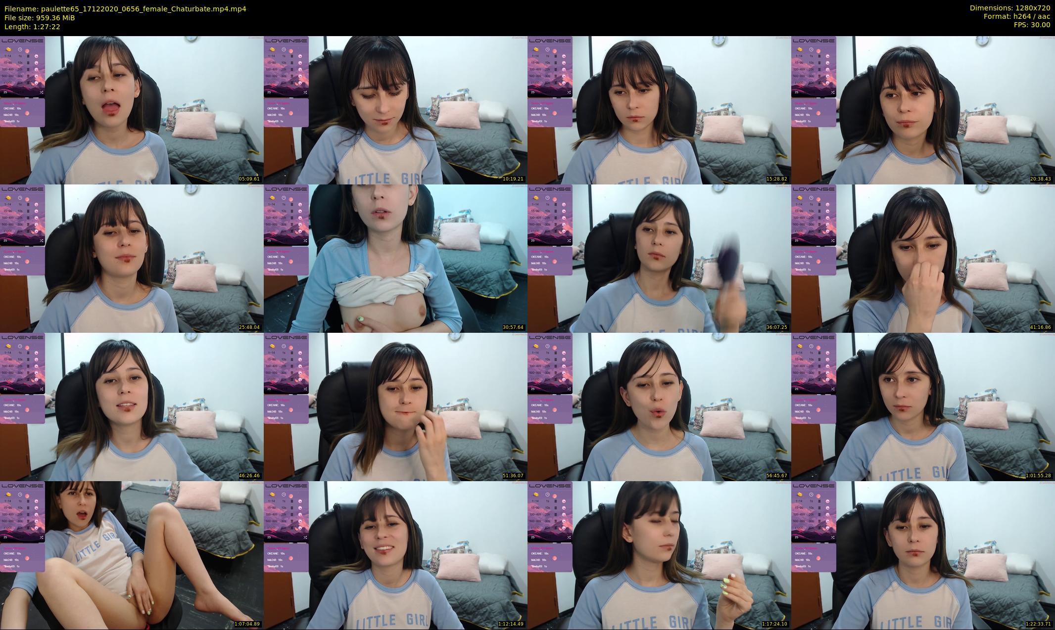 paulette65 — 88 minute Chaturbate female cam show recording, 720p, Dec 17, 2020