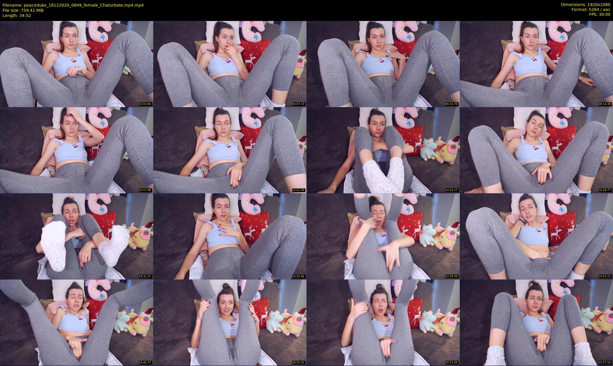 peaceduke — 35 minute Chaturbate female cam show recording, 1080p, Dec 18, 2020