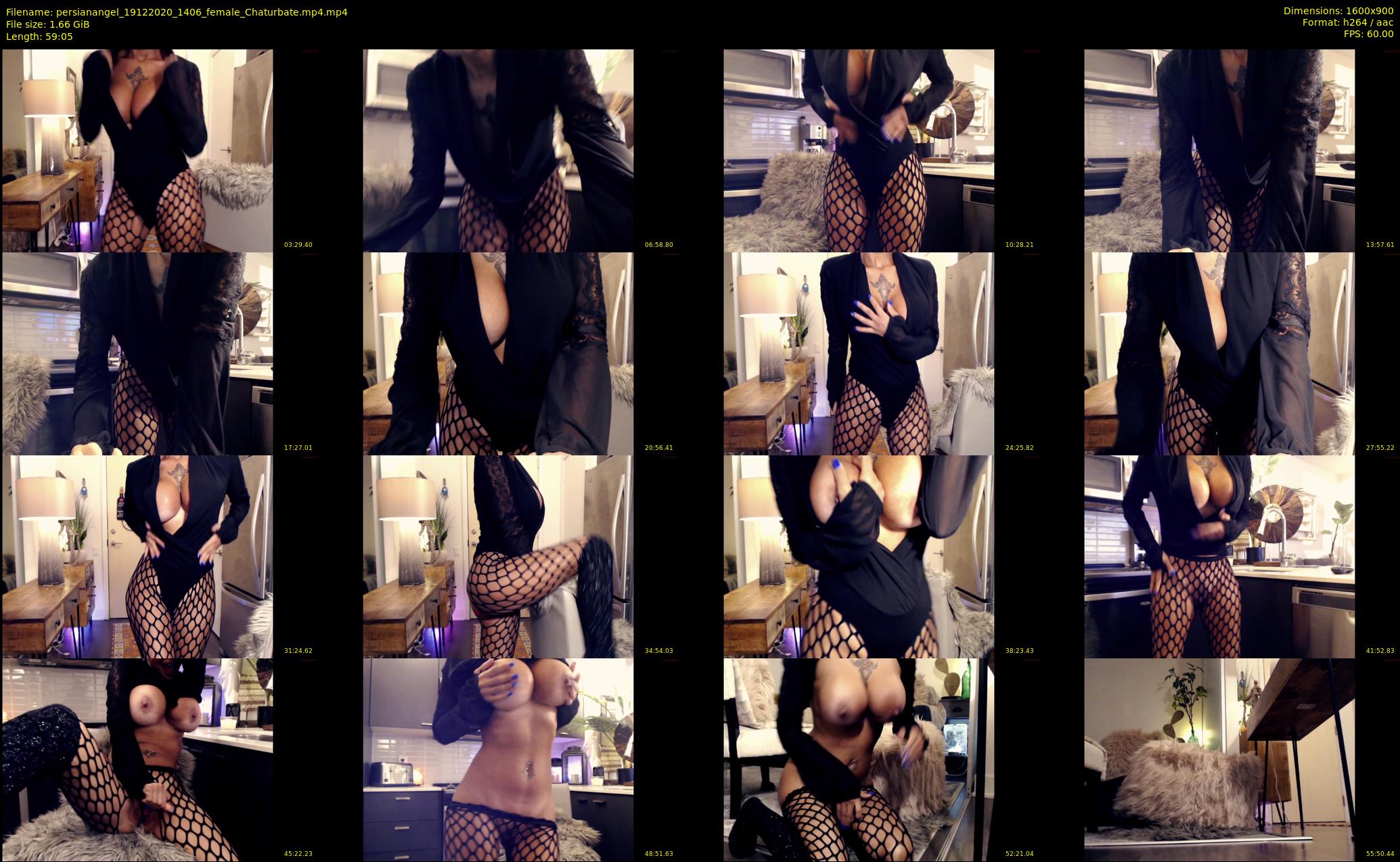 persianangel — 60 minute Chaturbate female cam show recording, 720p, Dec 19, 2020