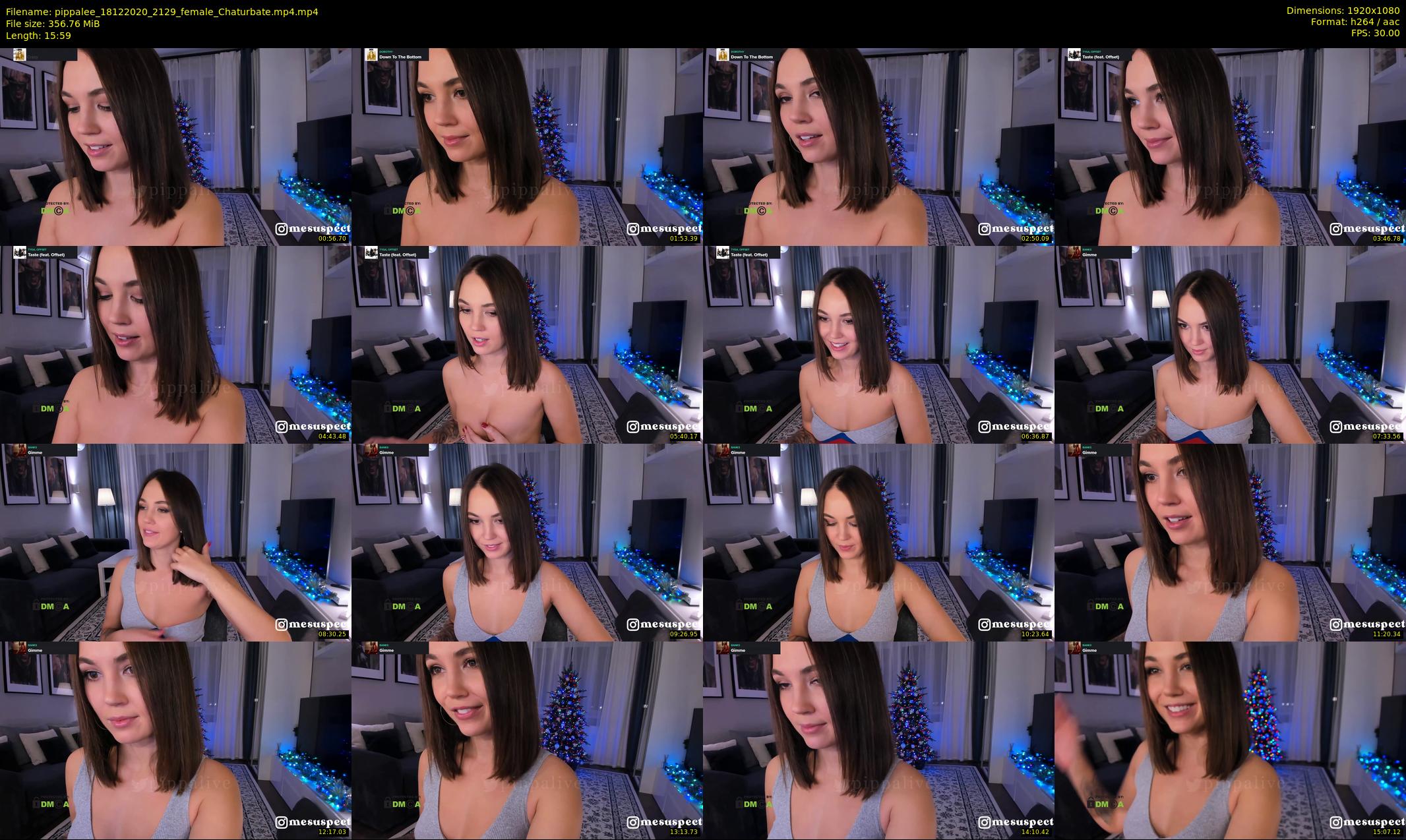 pippalee — 16 minute Chaturbate female cam show recording, 1080p, Dec 18, 2020