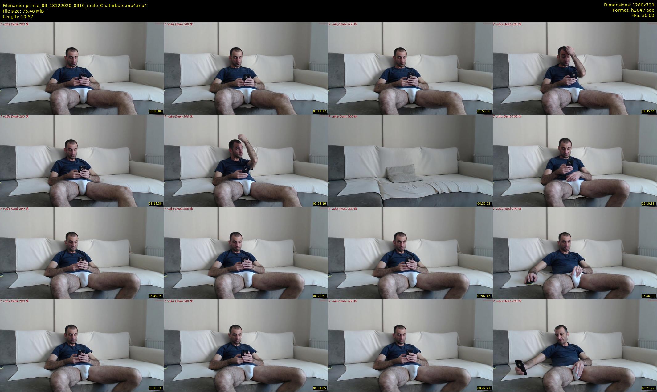 prince_89 — 11 minute Chaturbate male cam show recording, 720p, Dec 18, 2020