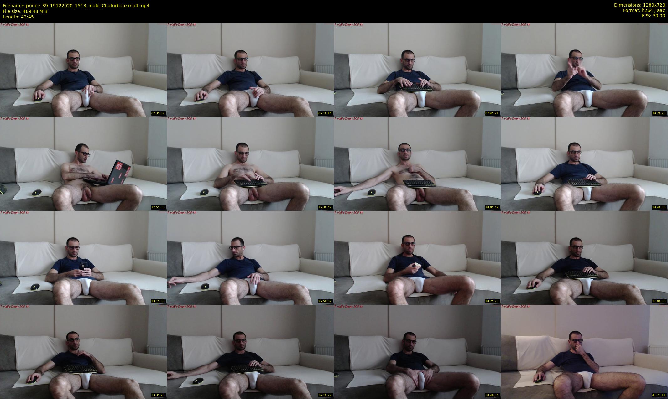 prince_89 — 44 minute Chaturbate male cam show recording, 720p, Dec 19, 2020