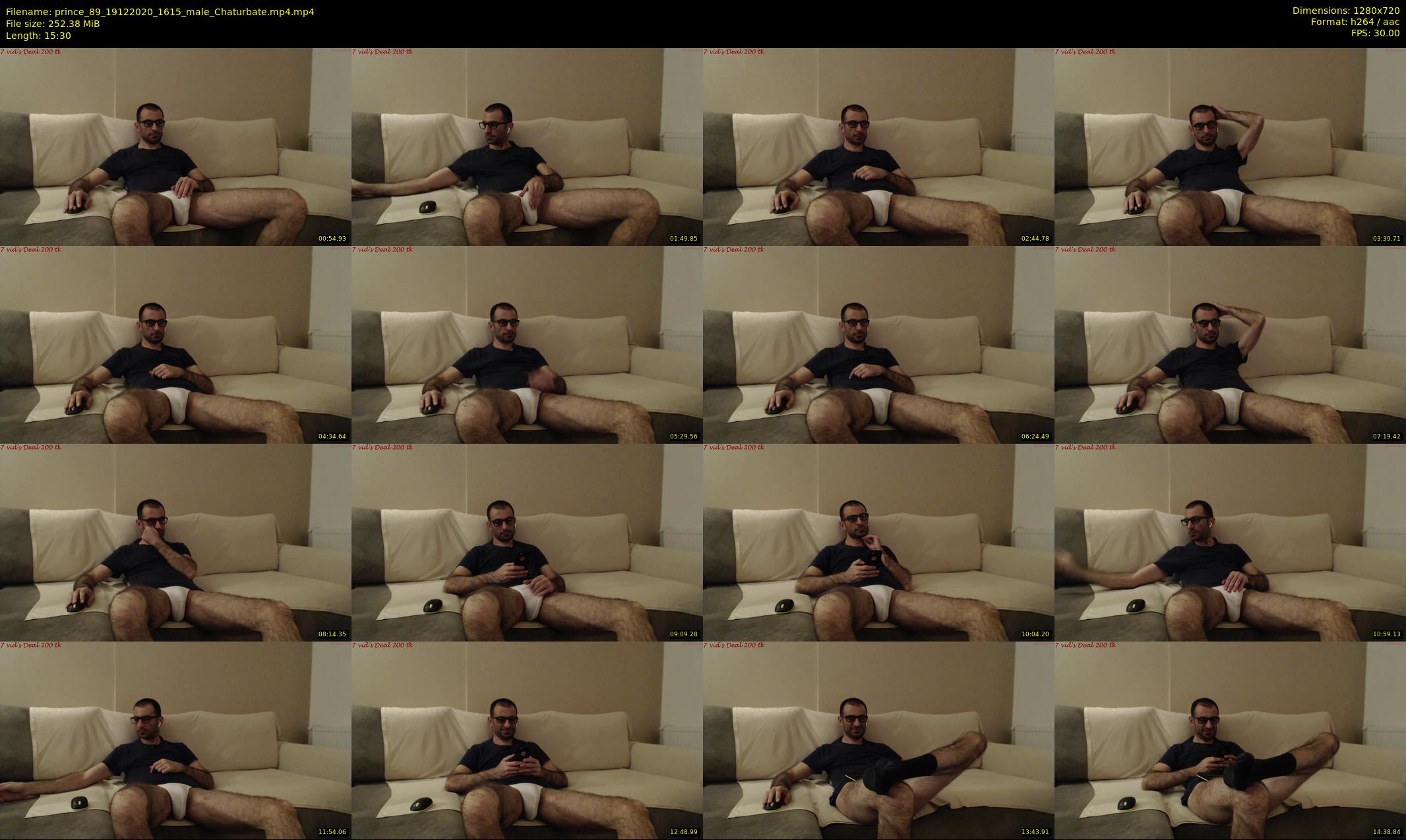 prince_89 — 16 minute Chaturbate male cam show recording, 720p, Dec 19, 2020
