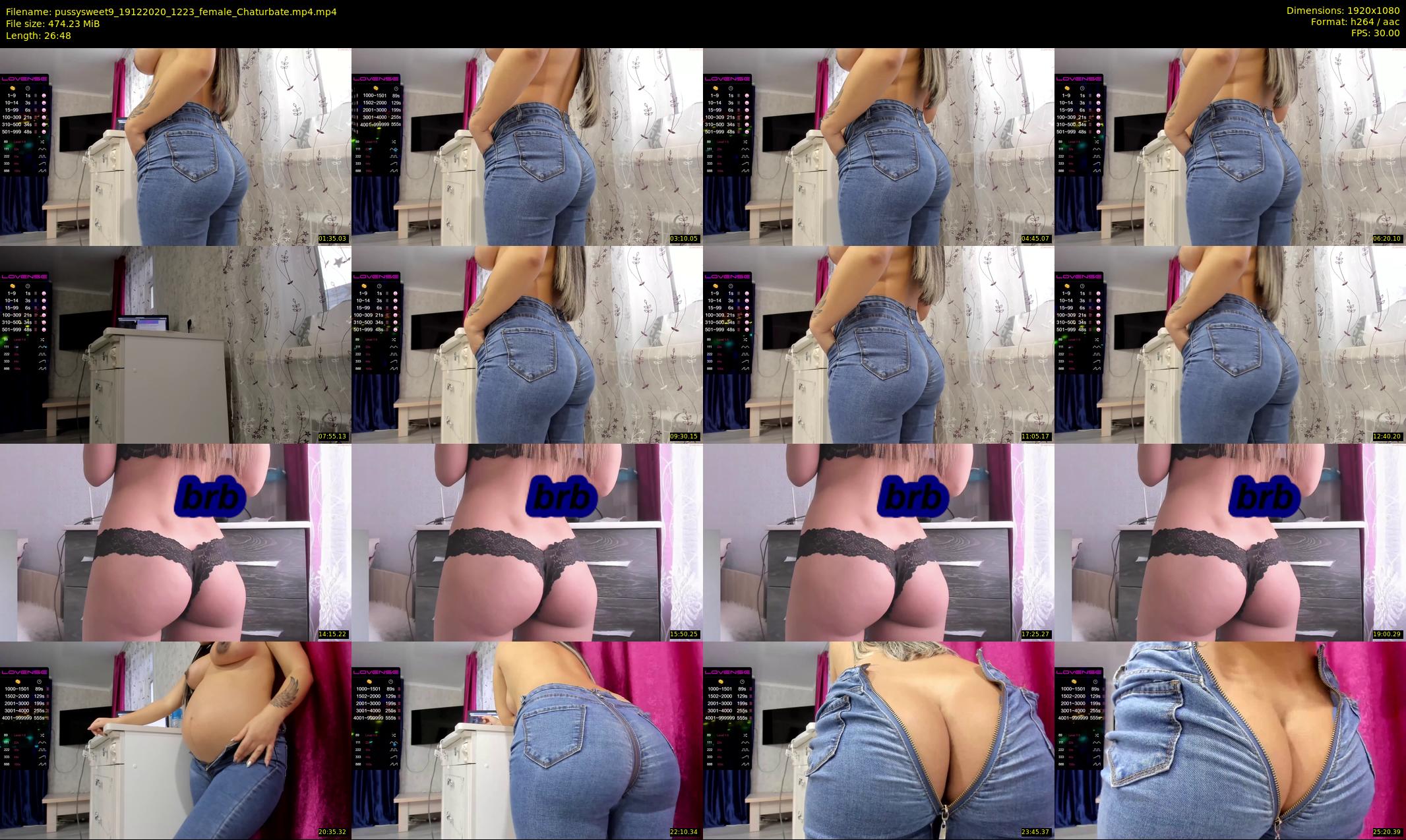 pussysweet9 — 27 minute Chaturbate female cam show recording, 1080p, Dec 19, 2020