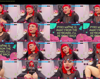 pyrowayne — 59 minute Chaturbate female cam show recording, 720p, Dec 19, 2020