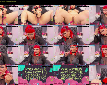 pyrowayne — 59 minute Chaturbate female cam show recording, 720p, Dec 19, 2020