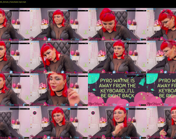 pyrowayne — 59 minute Chaturbate female cam show recording, 720p, Dec 19, 2020