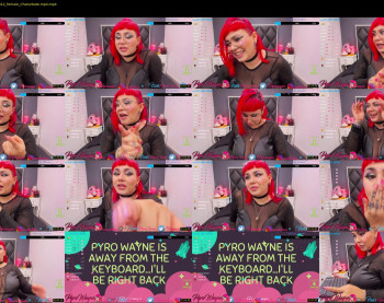 pyrowayne — 9 minute Chaturbate female cam show recording, 720p, Dec 19, 2020