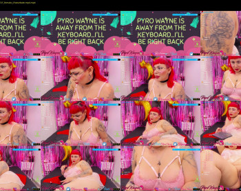 pyrowayne — 59 minute Chaturbate female cam show recording, 720p, Dec 19, 2020