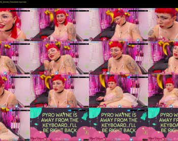 pyrowayne — 59 minute Chaturbate female cam show recording, 720p, Dec 19, 2020