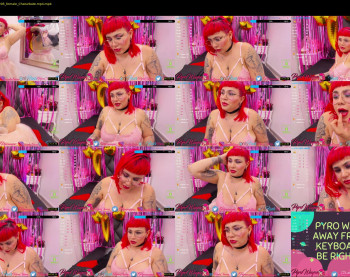 pyrowayne — 59 minute Chaturbate female cam show recording, 720p, Dec 19, 2020