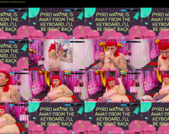 pyrowayne — 59 minute Chaturbate female cam show recording, 720p, Dec 19, 2020