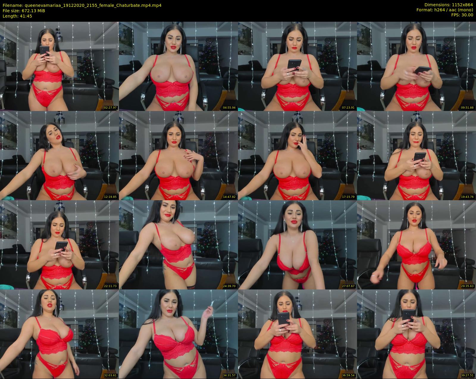 queenevamariaa — 42 minute Chaturbate female cam show recording, 720p, Dec 19, 2020