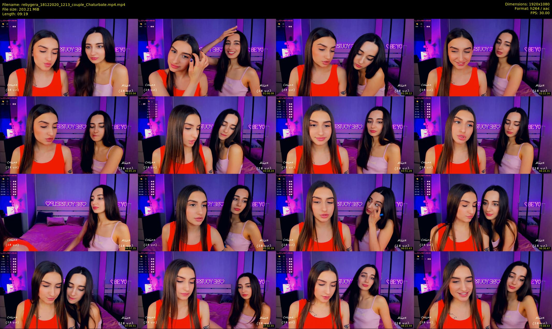 rebygera — 10 minute Chaturbate couple cam show recording, 1080p, Dec 18, 2020