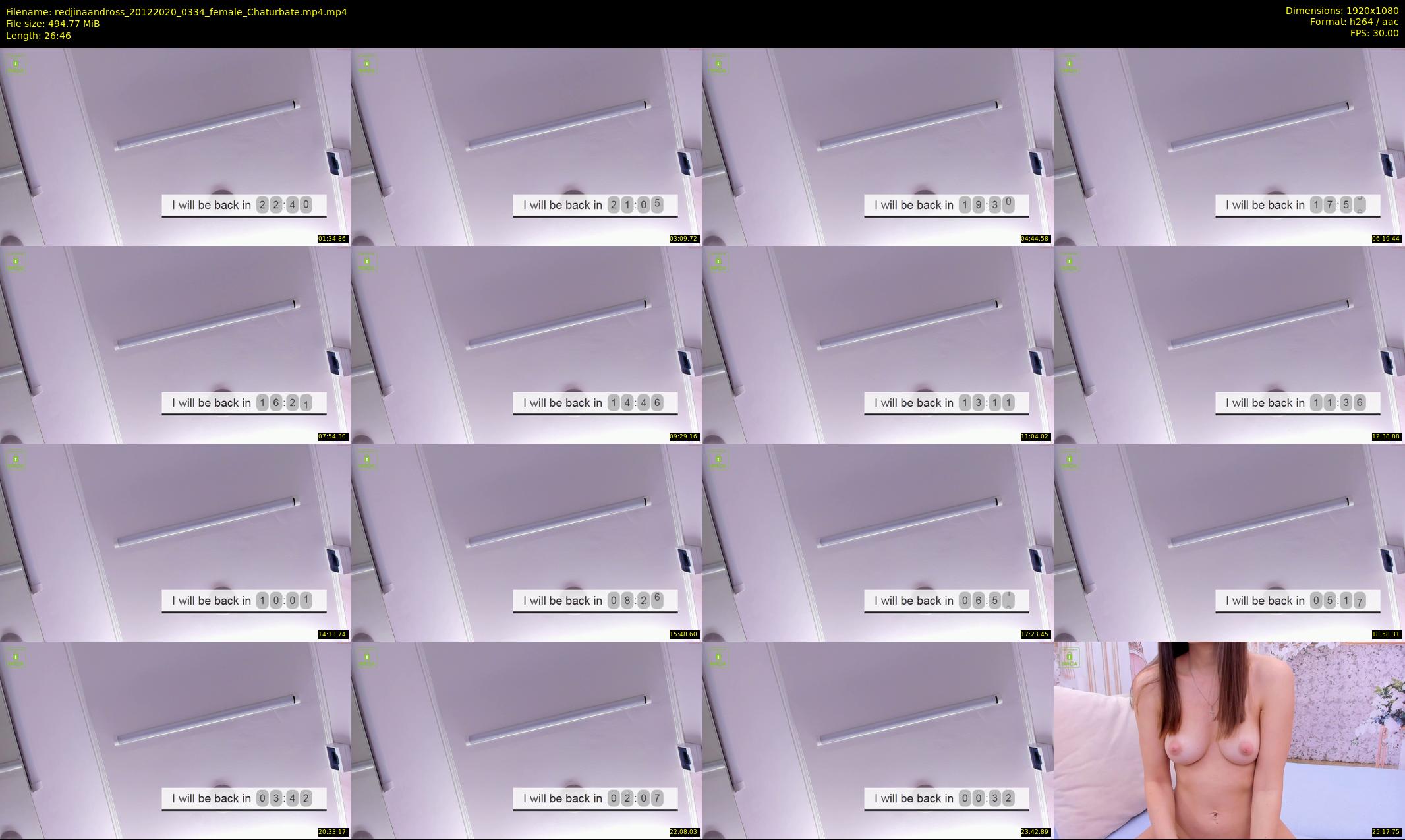 redjinaandross — 27 minute Chaturbate couple cam show recording, 1080p, Dec 20, 2020