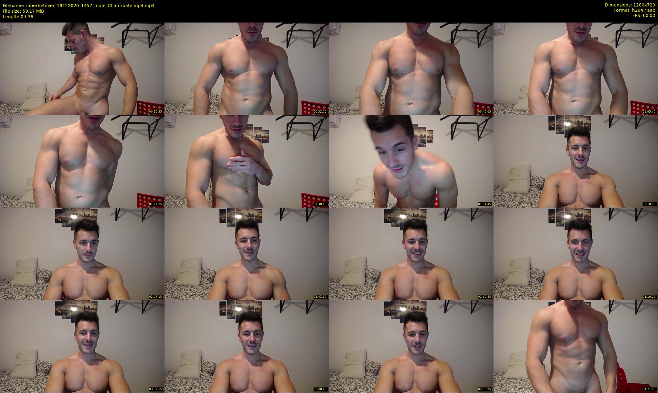 roberto4ever — 5 minute Chaturbate male cam show recording, 720p, Dec 19, 2020