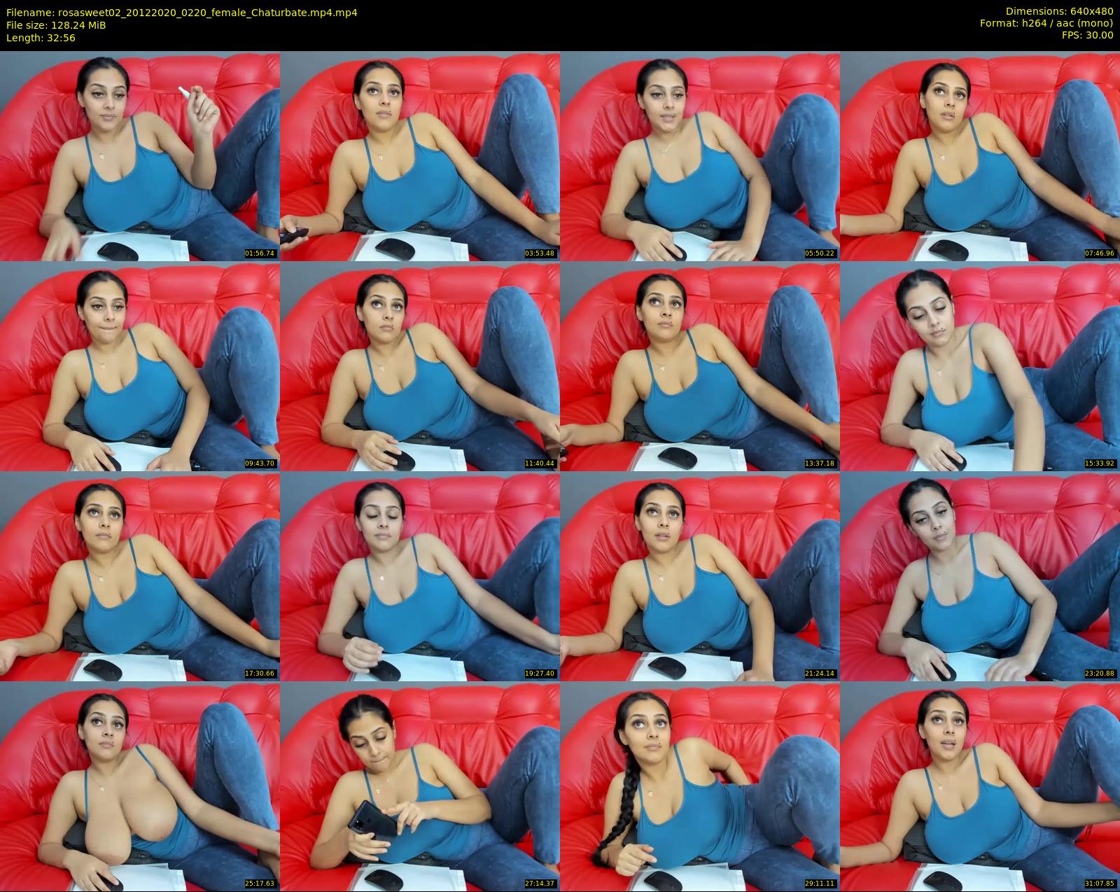 rosasweet02 — 33 minute Chaturbate female cam show recording, 480p, Dec 20, 2020