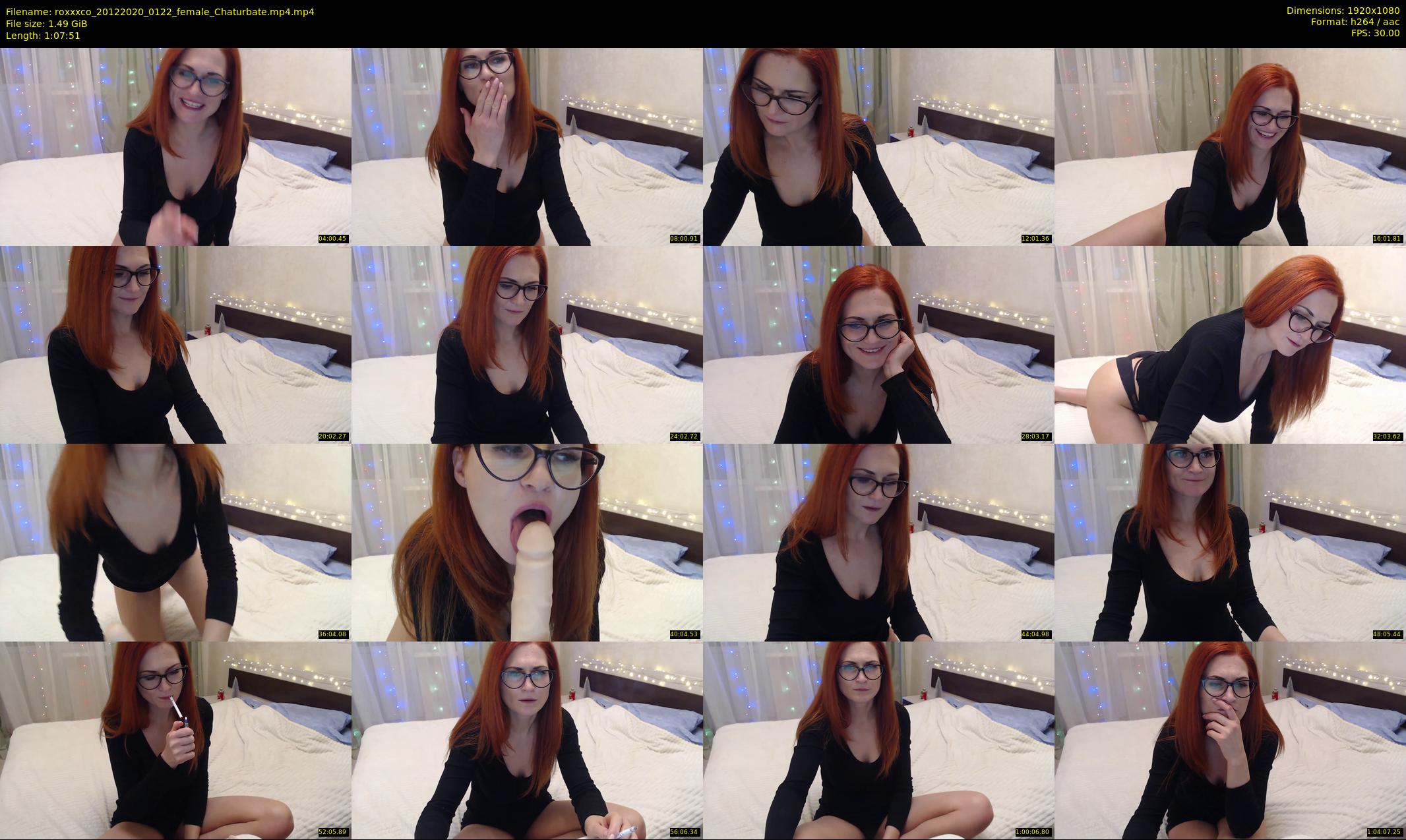 roxxxco — 68 minute Chaturbate female cam show recording, 1080p, Dec 20, 2020