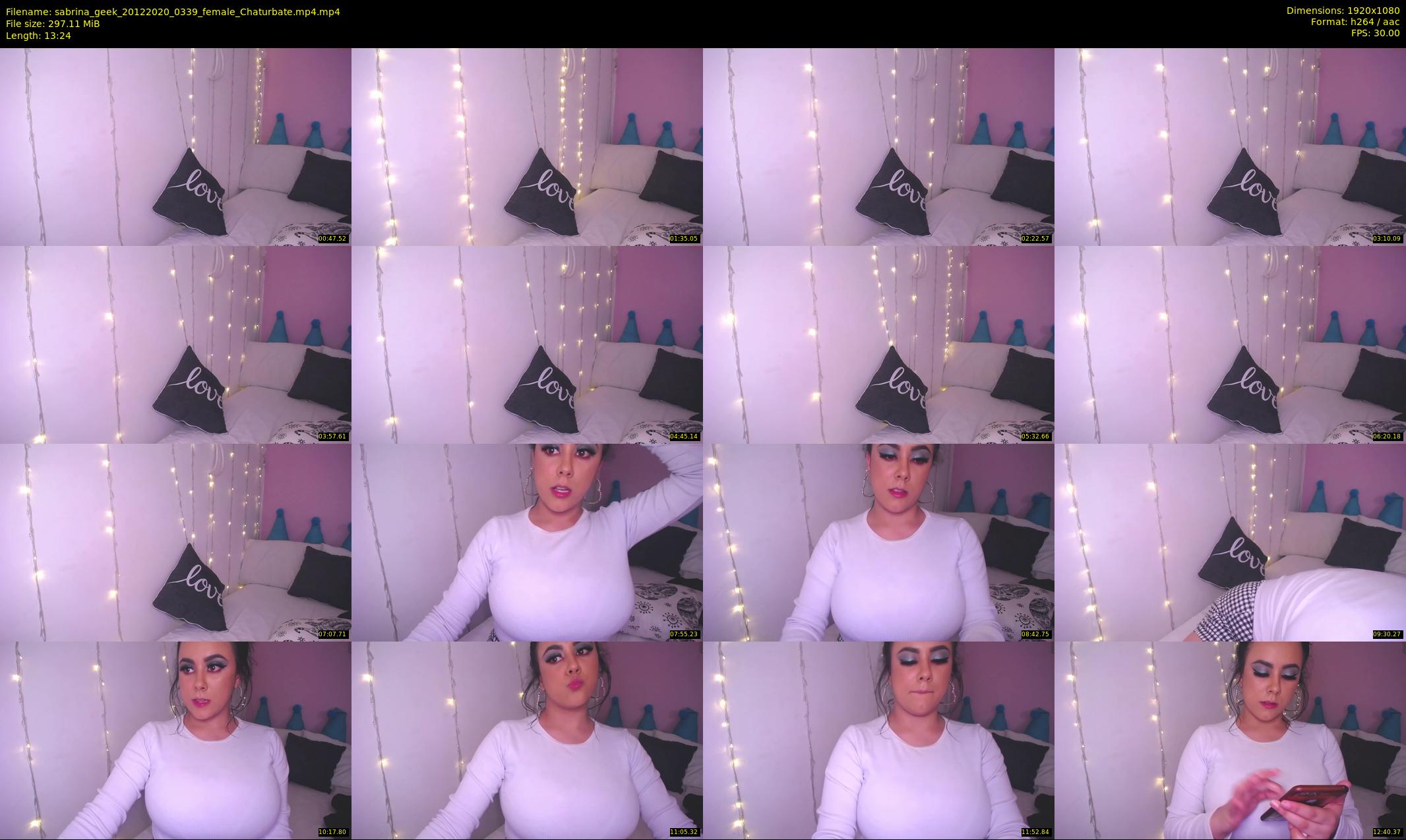 sabrina_geek — 14 minute Chaturbate female cam show recording, 1080p, Dec 20, 2020