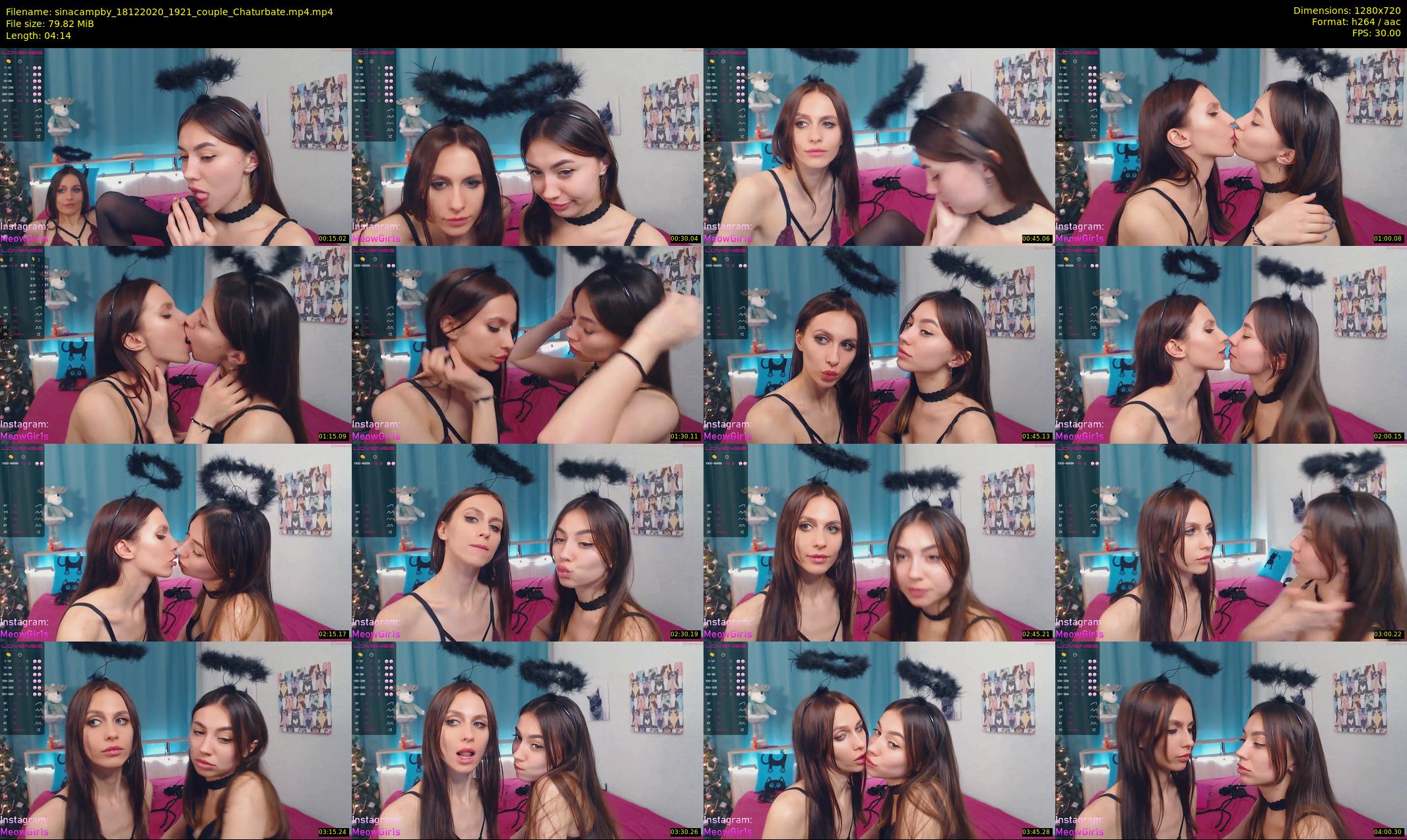 sinacampby — 5 minute Chaturbate couple cam show recording, 720p, Dec 18, 2020