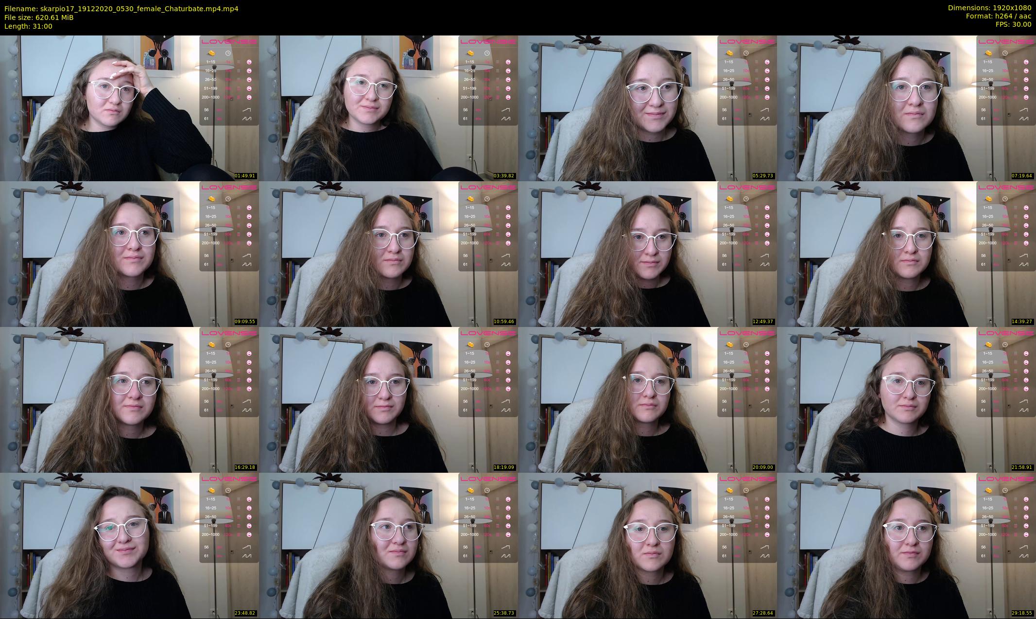 skarpio17 — 31 minute Chaturbate female cam show recording, 1080p, Dec 19, 2020