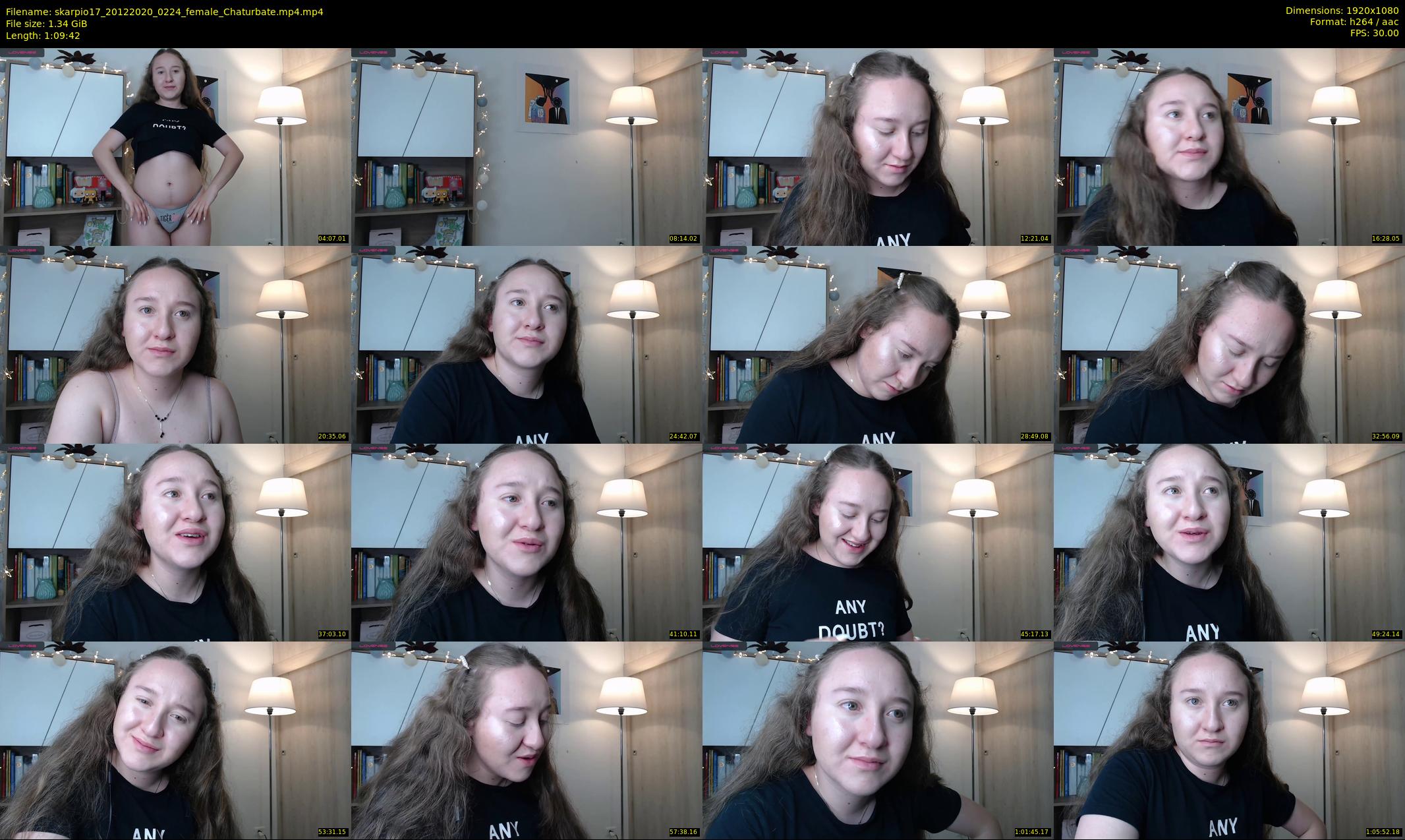 skarpio17 — 70 minute Chaturbate female cam show recording, 1080p, Dec 20, 2020