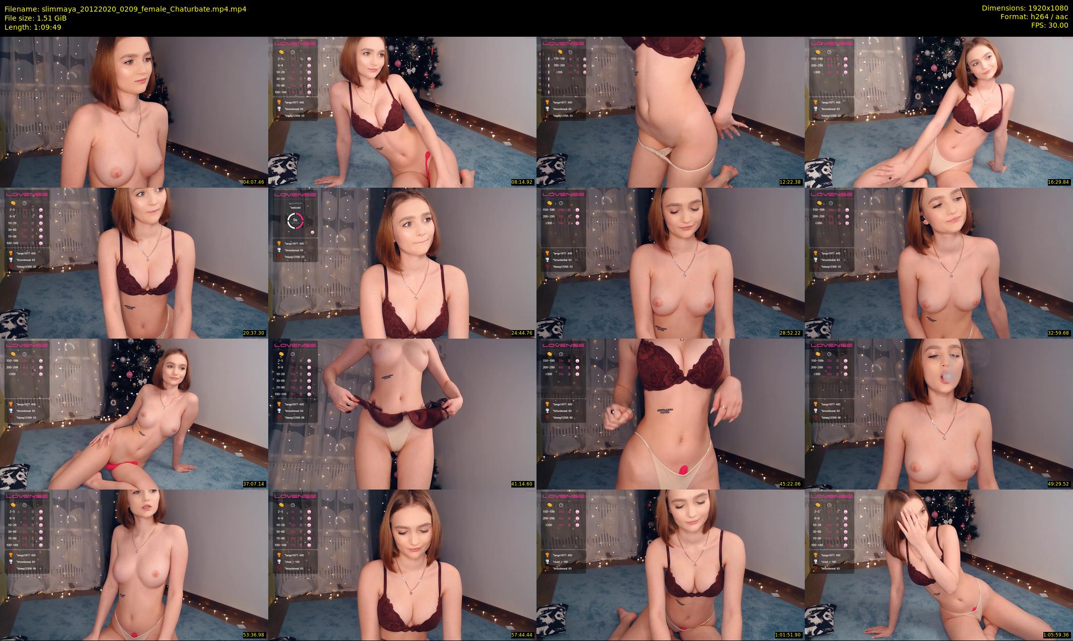 slimmaya — 70 minute Chaturbate female cam show recording, 1080p, Dec 20, 2020