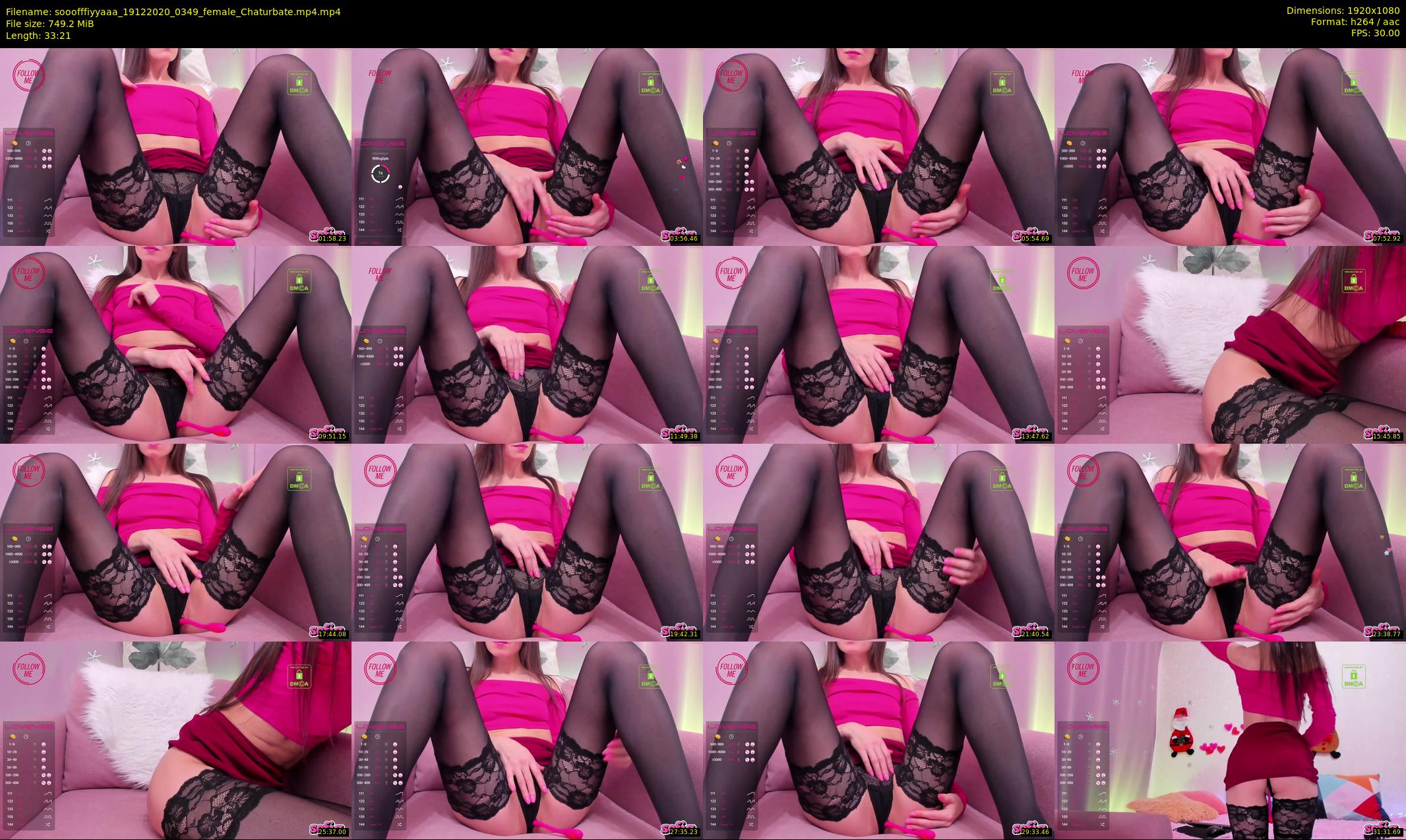 sooofffiyyaaa — 34 minute Chaturbate female cam show recording, 1080p, Dec 19, 2020