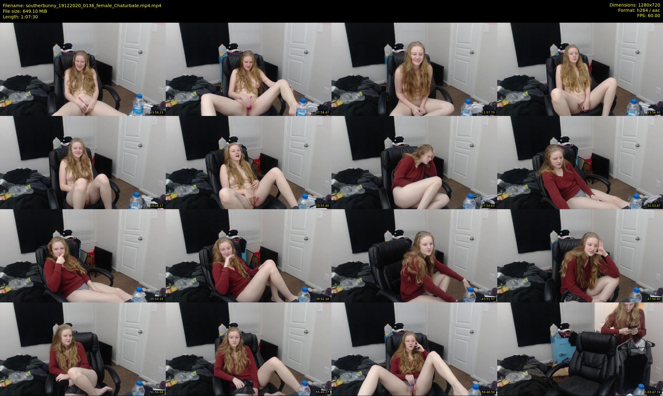 southerbunny — 68 minute Chaturbate female cam show recording, 720p, Dec 19, 2020
