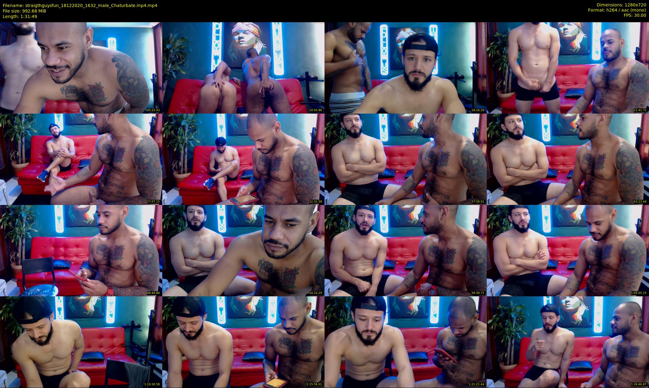 straigthguysfun — 92 minute Chaturbate male cam show recording, 720p, Dec 18, 2020