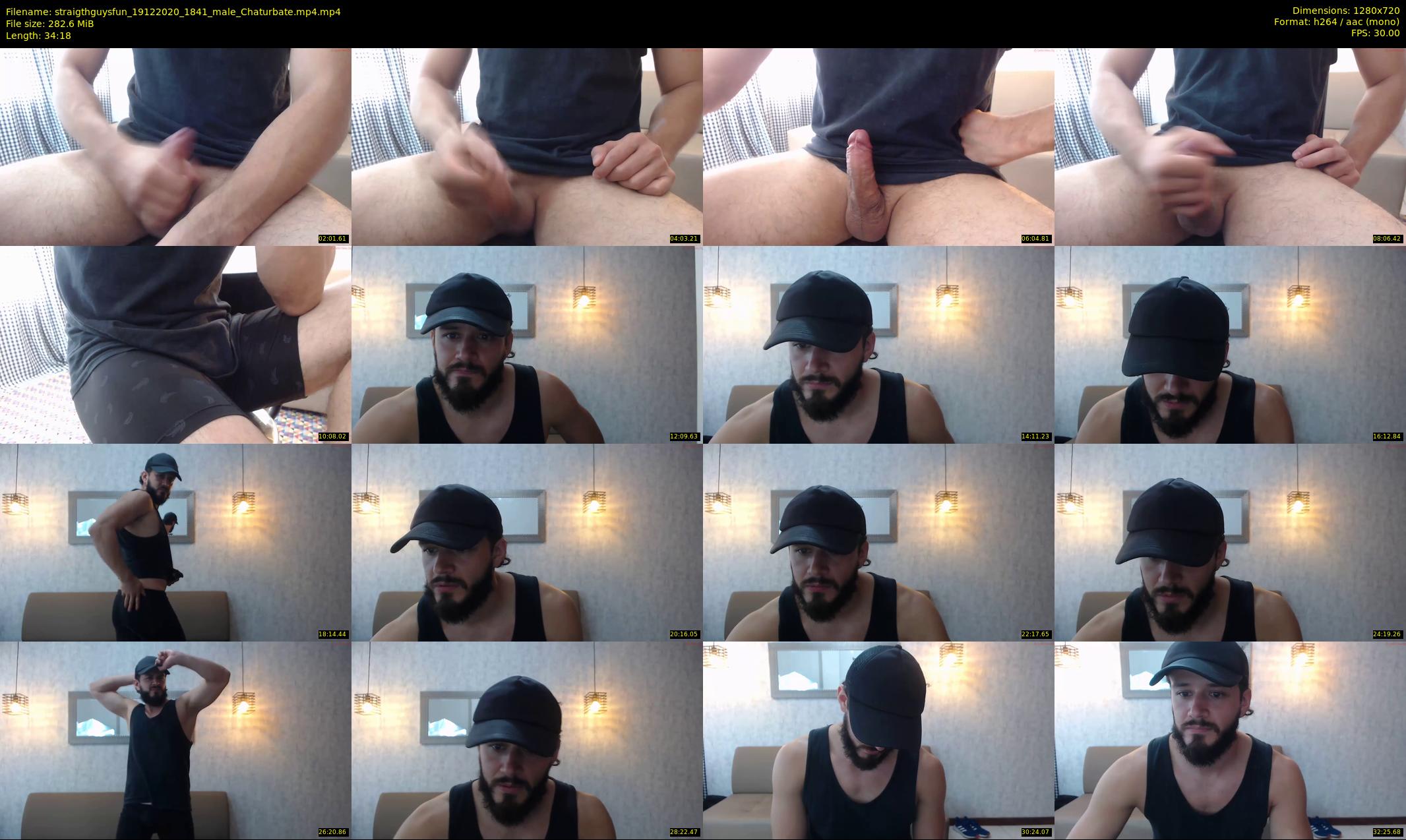 straigthguysfun — 35 minute Chaturbate male cam show recording, 720p, Dec 19, 2020