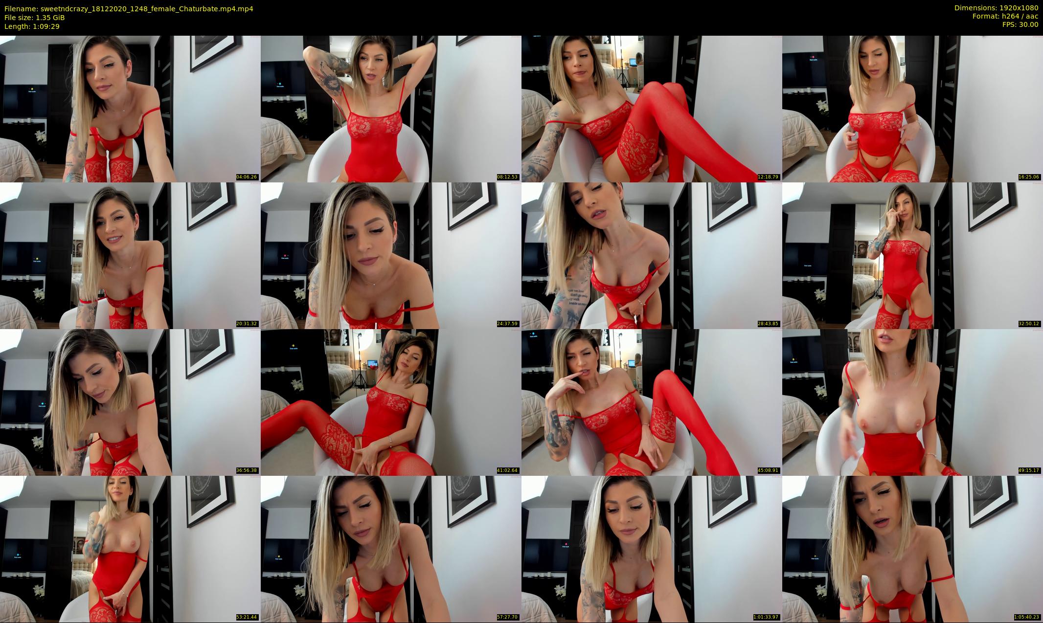 sweetndcrazy — 70 minute Chaturbate female cam show recording, 1080p, Dec 18, 2020