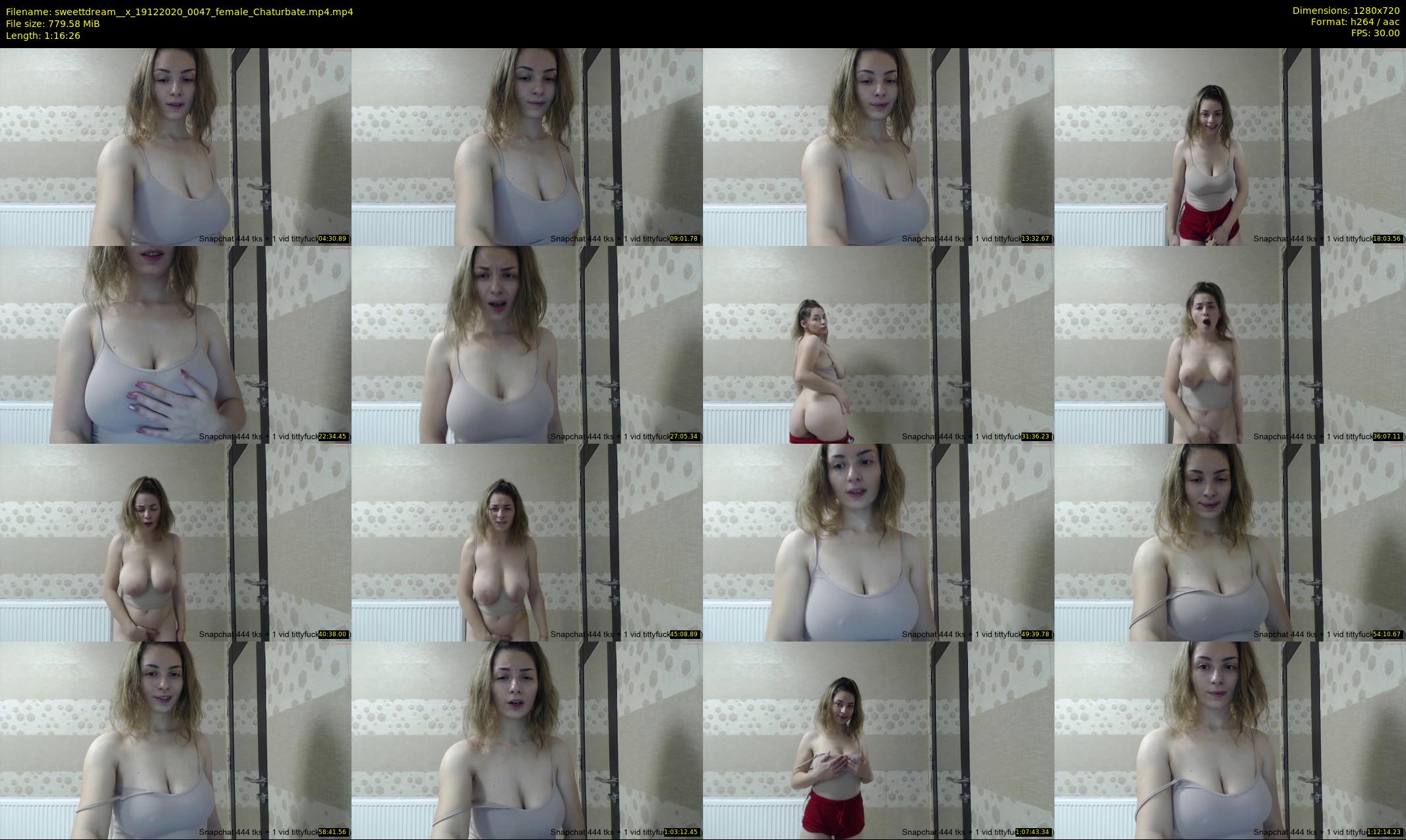 sweettdream__x — 77 minute Chaturbate female cam show recording, 720p, Dec 19, 2020