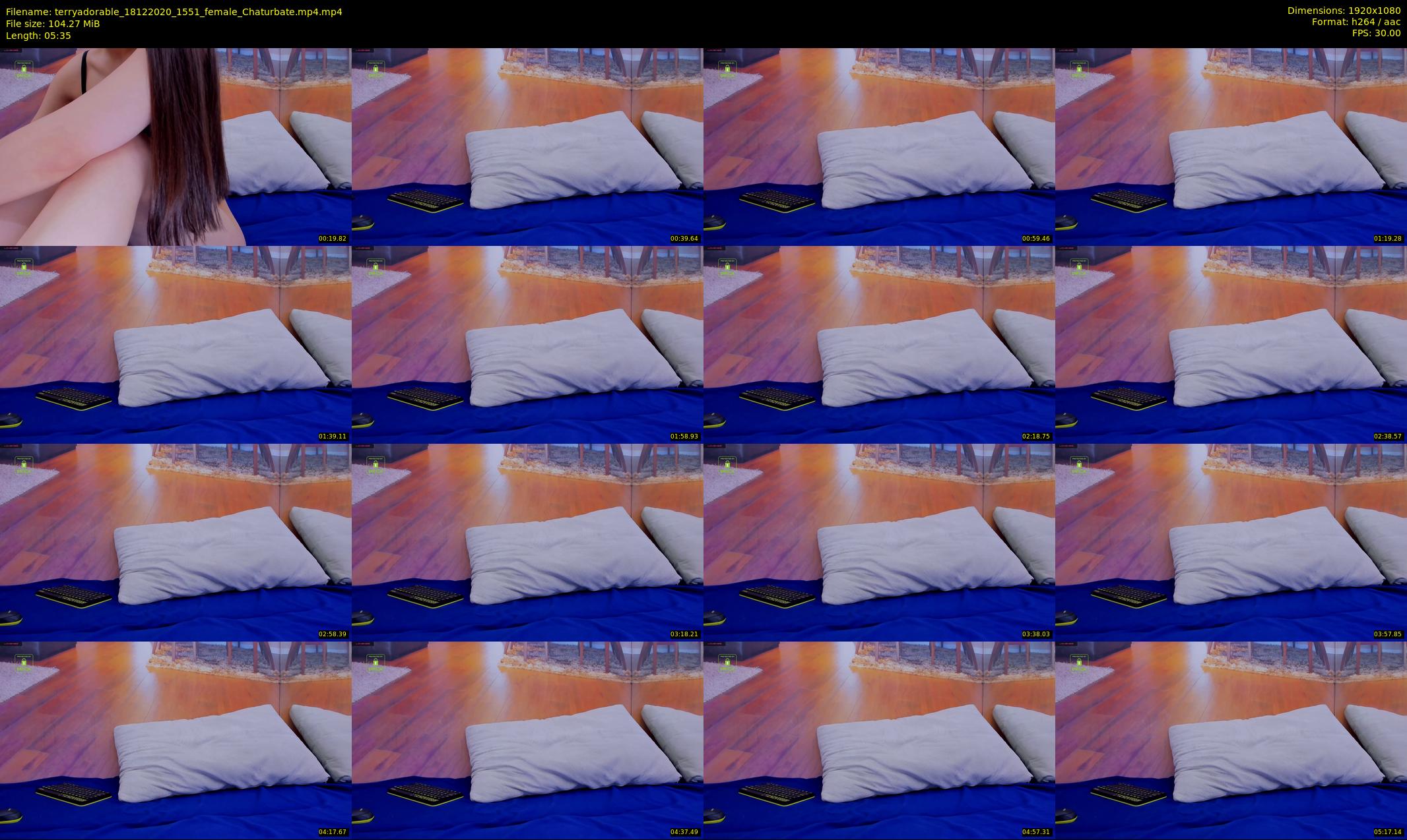 terryadorable — 6 minute Chaturbate female cam show recording, 1080p, Dec 18, 2020