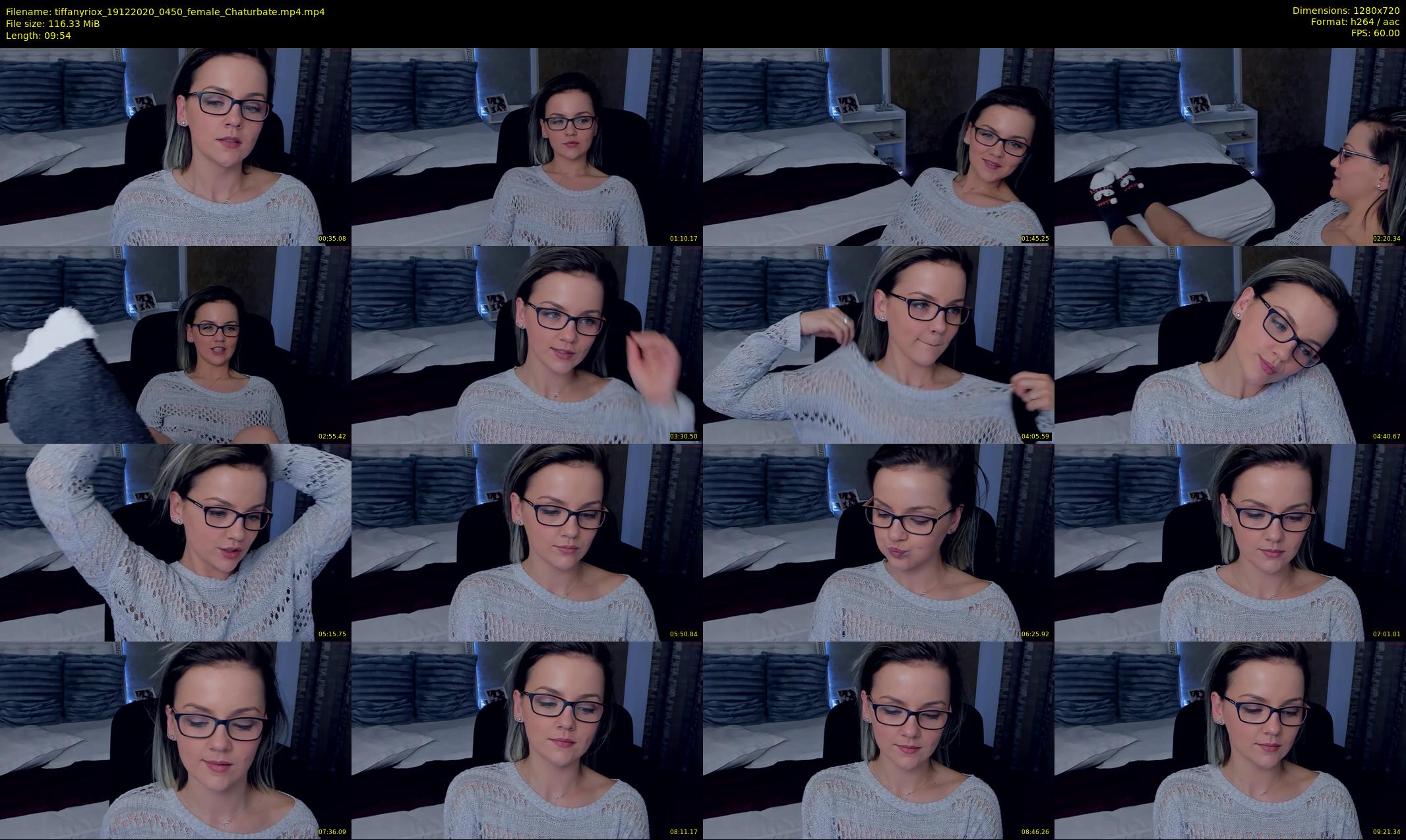 tiffanyriox — 10 minute Chaturbate female cam show recording, 720p, Dec 19, 2020