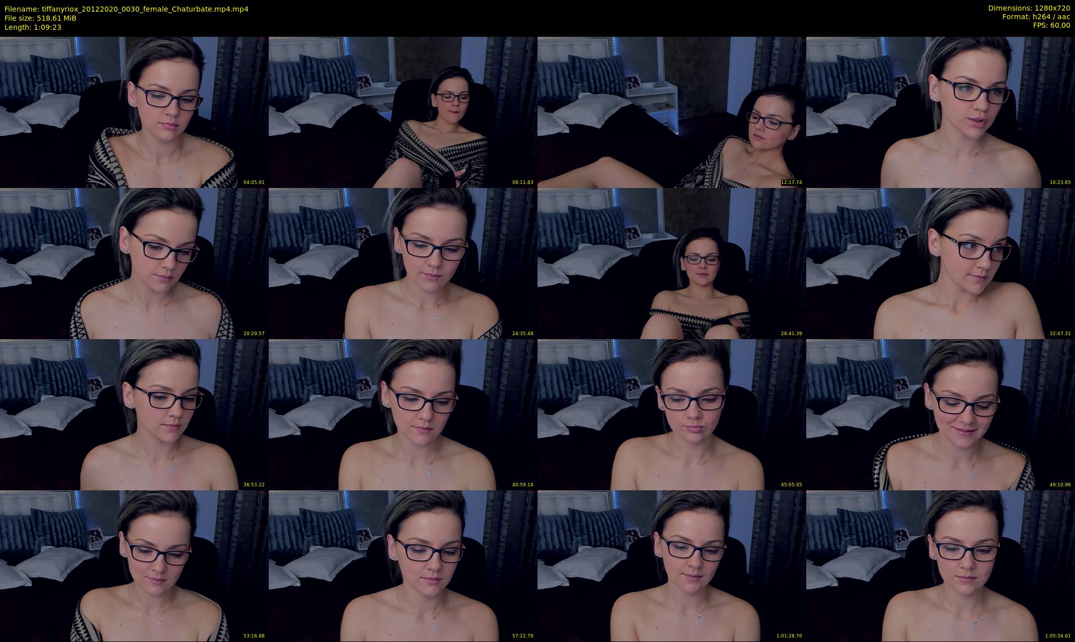 tiffanyriox — 70 minute Chaturbate female cam show recording, 720p, Dec 20, 2020