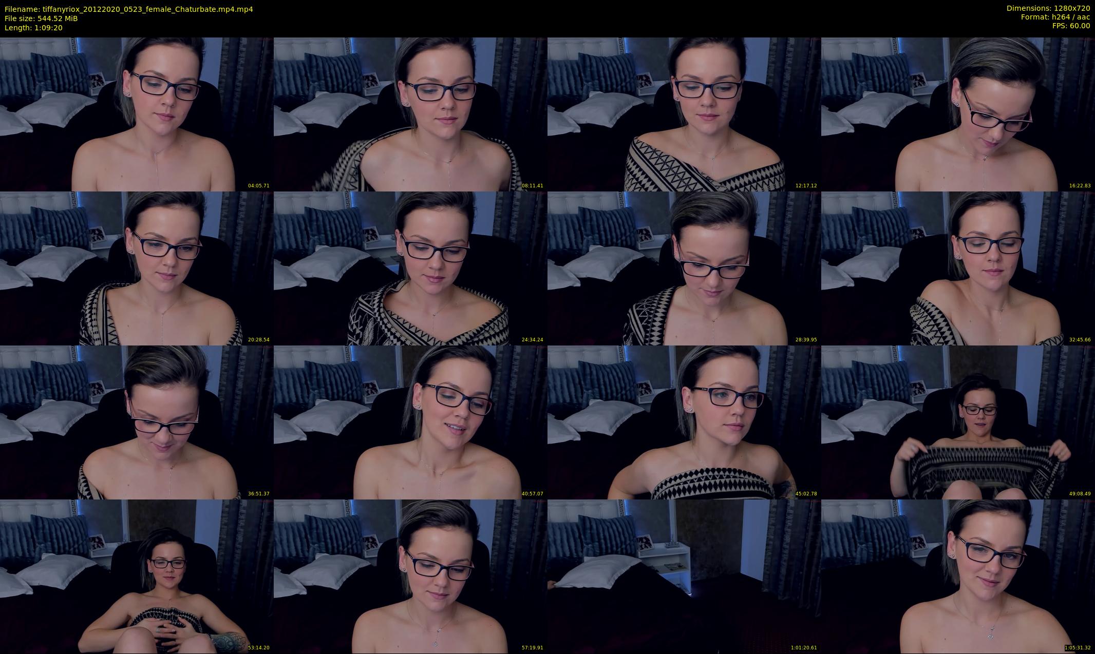 tiffanyriox — 70 minute Chaturbate female cam show recording, 720p, Dec 20, 2020