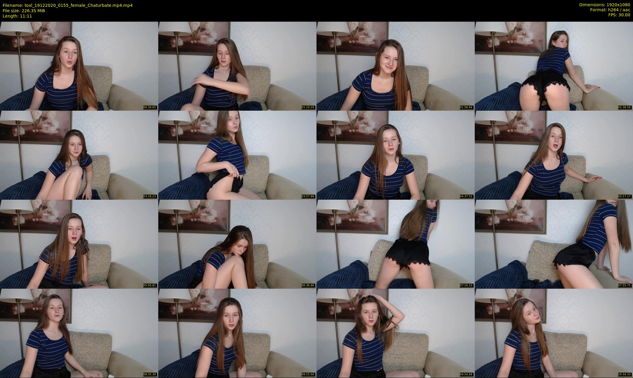 toxl — 12 minute Chaturbate female cam show recording, 1080p, Dec 19, 2020