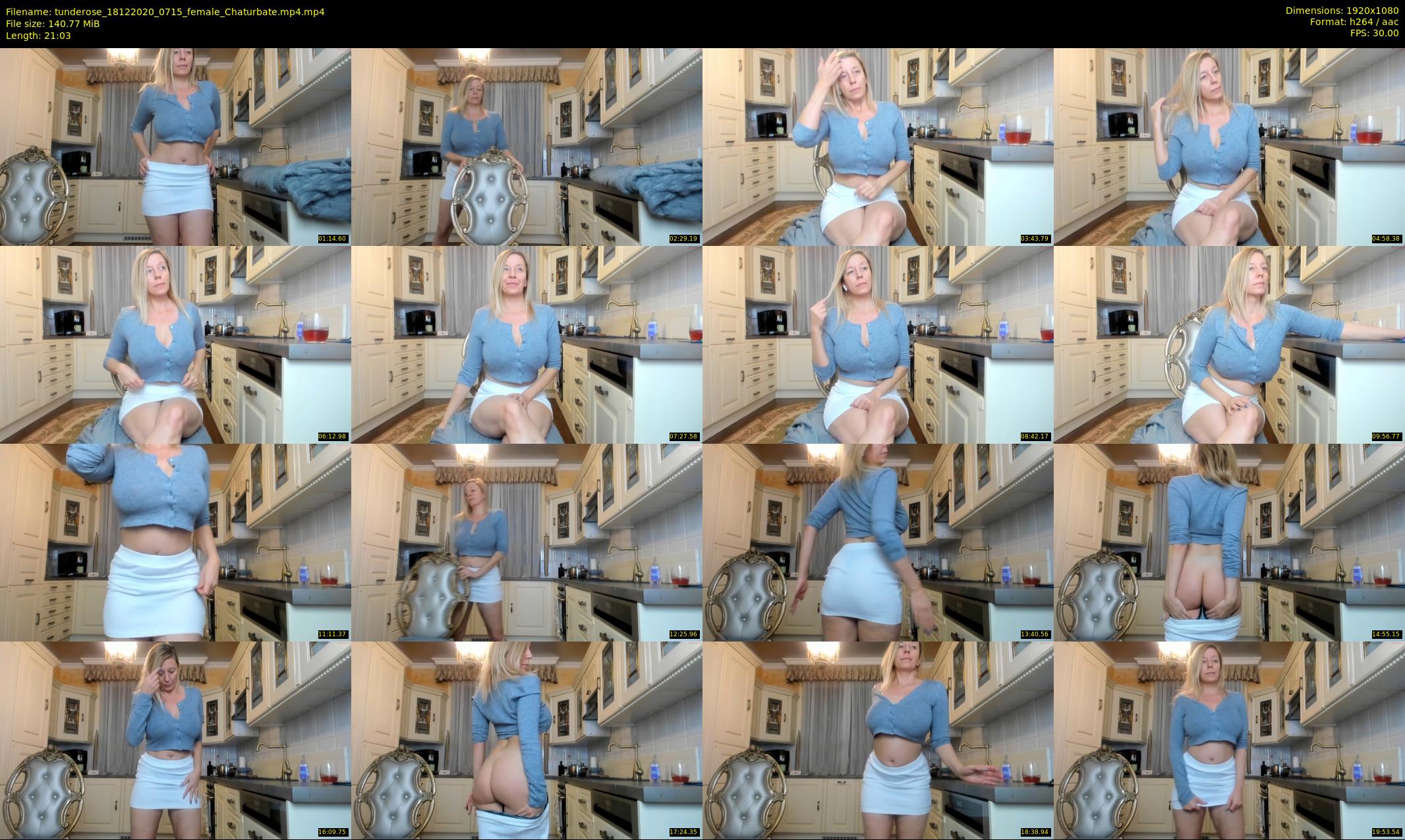 tunderose — 22 minute Chaturbate female cam show recording, 1080p, Dec 18, 2020